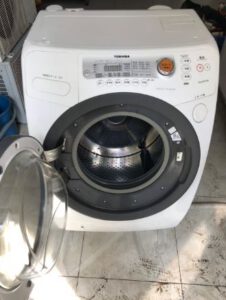 Máy giặt Toshiba nội địa Nhật TW-Z370L(W) giặt 9kg sấy khô 6kg mới 95%