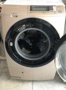 Máy giặt Hitachi nội địa Nhật BD-S7500 giặt 9kg sấy khô 6kg mới 95%