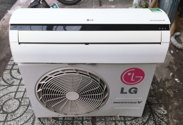 Máy lạnh cũ LG 1HP INVERTER tiết kiệm điện mới 90%