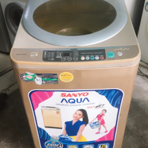 Máy giặt Sanyo thùng nghiêng 7,8kg lòng inox không rỉ mới 85% giá rẻ tại Sài Gòn