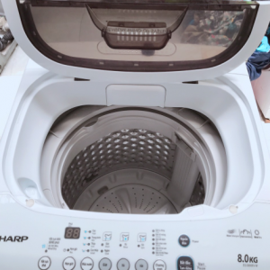 Máy giặt cũ Sharp 8kg mới 90% giá rẻ tại Sài Gòn
