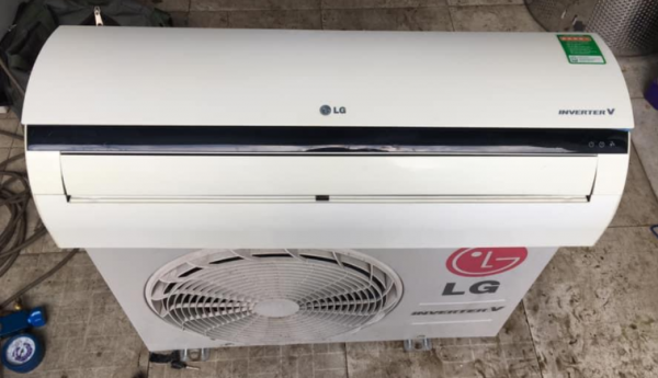 Máy lạnh cũ LG (1hp) inverter tiết kiệm điện mới 90% giá rẻ tại Sài Gòn