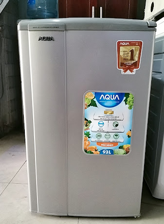 Tủ lạnh cũ Aqua (93lít) mới 97% gia rẻ tại Sài Gòn