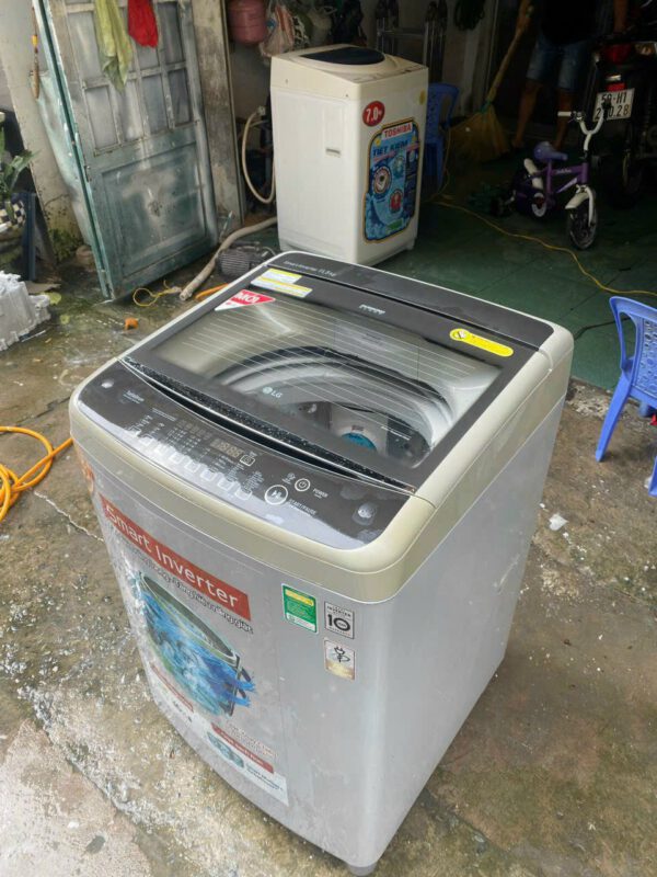 Máy giặt cũ LG INVERTER 11,5KG mới 80%