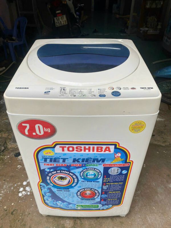 Máy cũ giặt toshiba 7kg moden A800 mới trên 80%