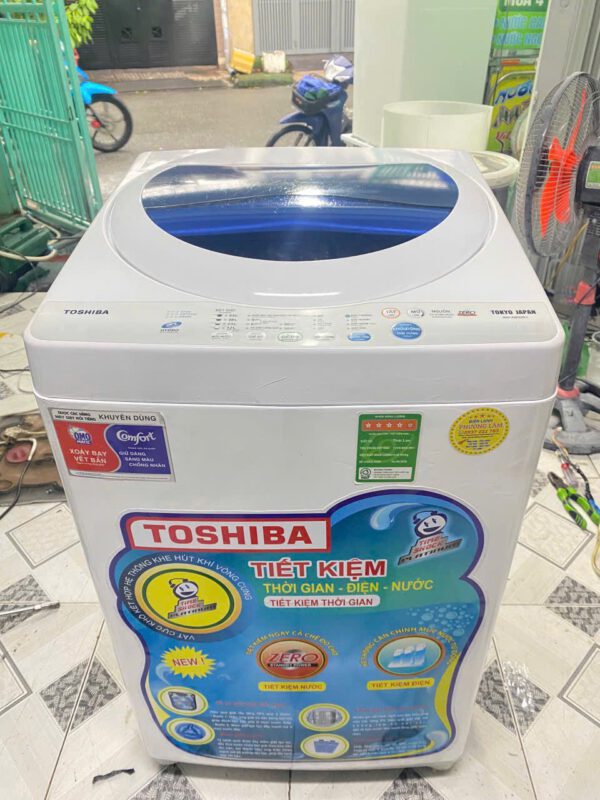 Máy cũ giặt toshiba 7kg moden A800 mới trên 80%