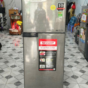 Tủ Lạnh Cũ Sharp 180l (SJ-X196E-DSS) Inverter Tiết Kiệm Điện