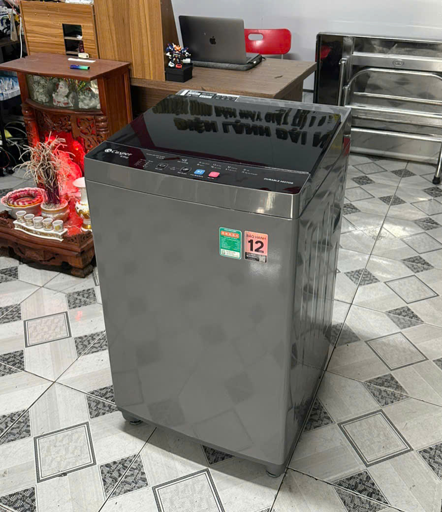 86 Máy Giăt Cũ Capper 8,5Kg (WT-85NG1) Màu Ghi Đậm