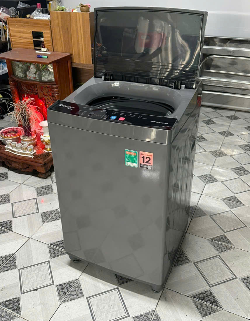 87 Máy Giăt Cũ Capper 8,5Kg (WT-85NG1) Màu Ghi Đậm